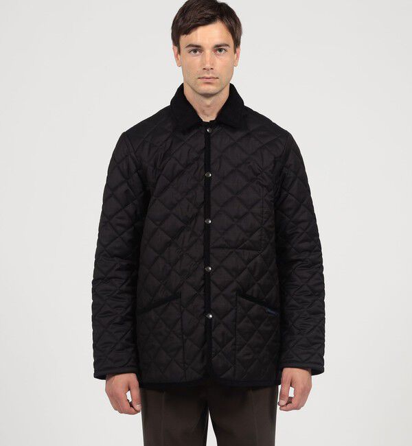 別注】LAVENHAM DENHAM ウールキルティングブルゾン V.B.CANONICO