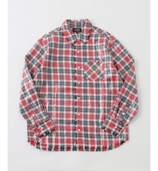 afb シャツ AFB シャツ AFB/エーエフビー/SPANGLE SHIRTS メンズ レディース