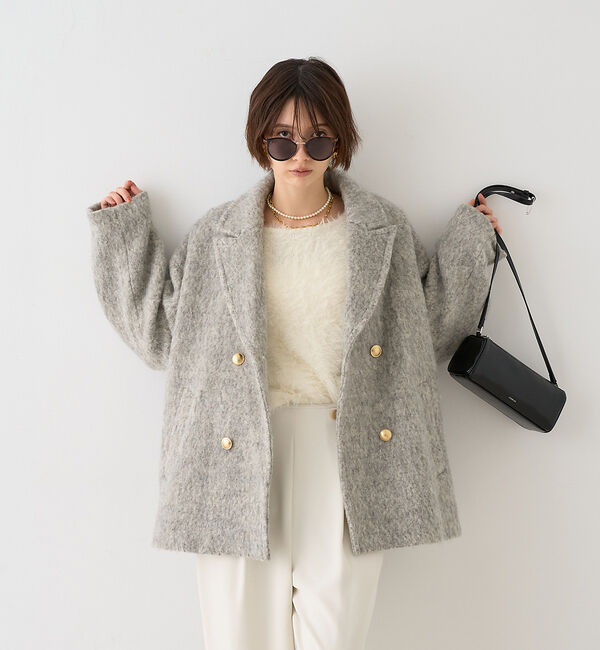 【新品未使用】定価27万CYCLASシャギーピーコート 新品未使用】定価27万CYCLASシャギーピーコート - メルカリ