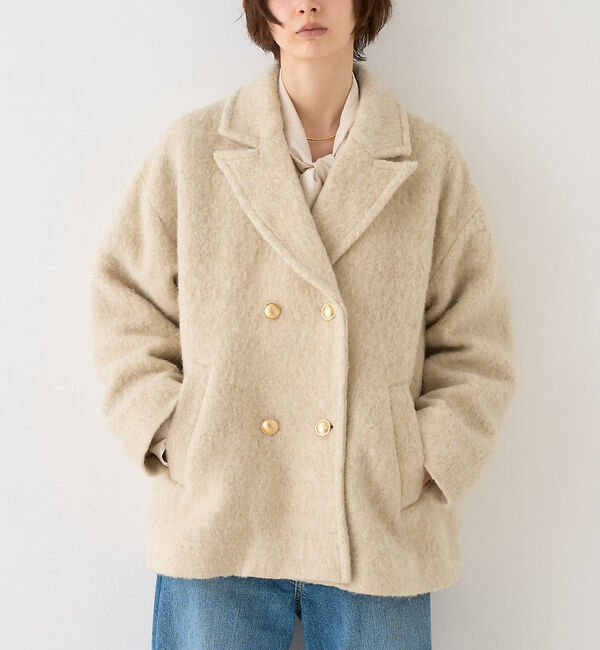 【新品未使用】定価27万CYCLASシャギーピーコート 新品未使用】定価27万CYCLASシャギーピーコート - メルカリ