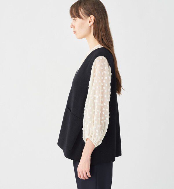 専用美品 Ballsey ボールジィ 2024ss パールコンビ Ｖネックベスト パールコンビ Vネックベスト（Ballsey）｜ルミネのファッション通販