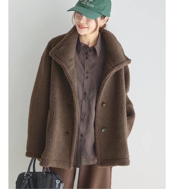 JOURNAL STANDARD エコファーショートブルゾン JOURNAL STANDARD｜《追加予約2》エコファーショートブルゾン