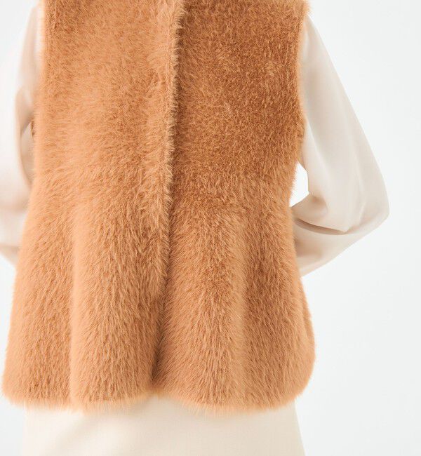 Ballseyフェザーヤーン ペプラムベスト フェザーヤーン ペプラムベスト（Ballsey）｜ルミネのファッション通販