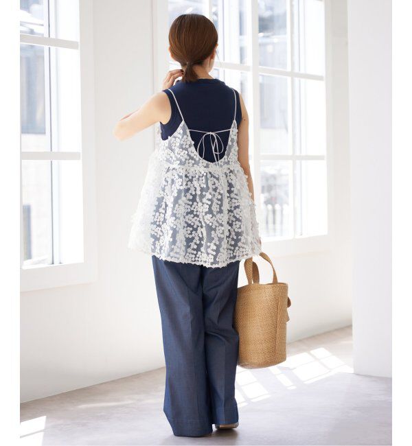 フラワーエンブロイダリー キャミソール（IENA）｜ルミネの