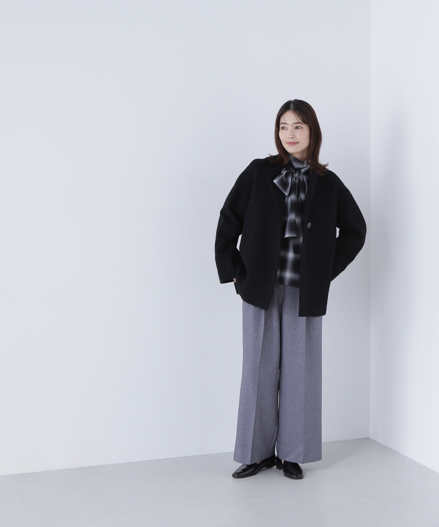 毎日に“ちょうどいい”カシミヤ混コート｜ルミネのファッション通販