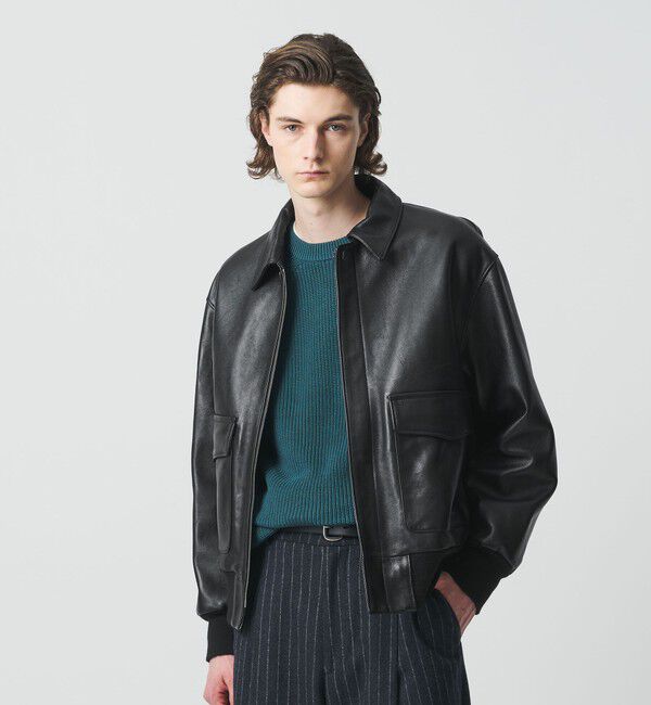 シープ レザー A-2 ジャケット（BEAUTY&YOUTH UNITED ARROWS）｜ルミネ