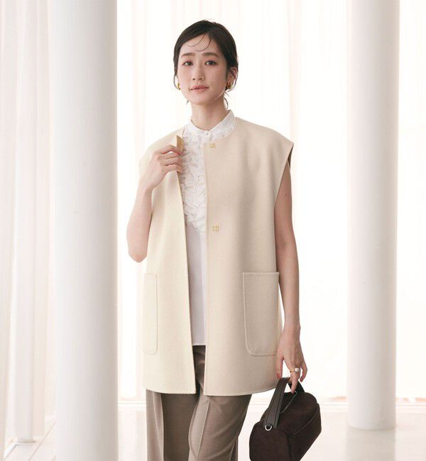 バイカラー リバー ベスト（UNITED ARROWS）｜ルミネのファッション