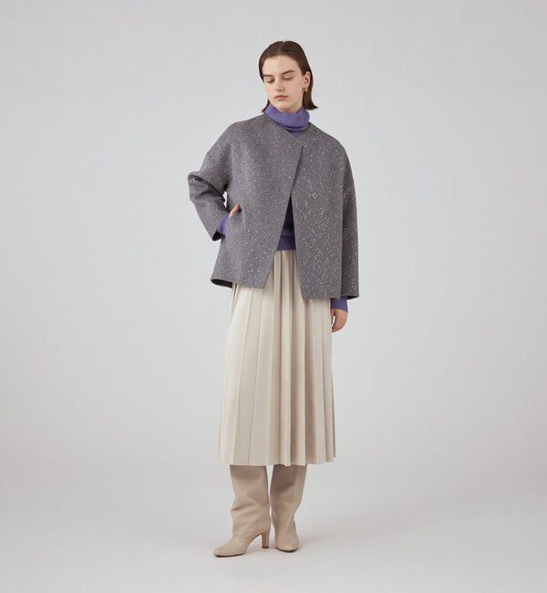 新品未使用♡Ballsey スパンコール リバー ショート コクーンコート スパンコールリバー ショートコクーンコート（Ballsey）｜ルミネの