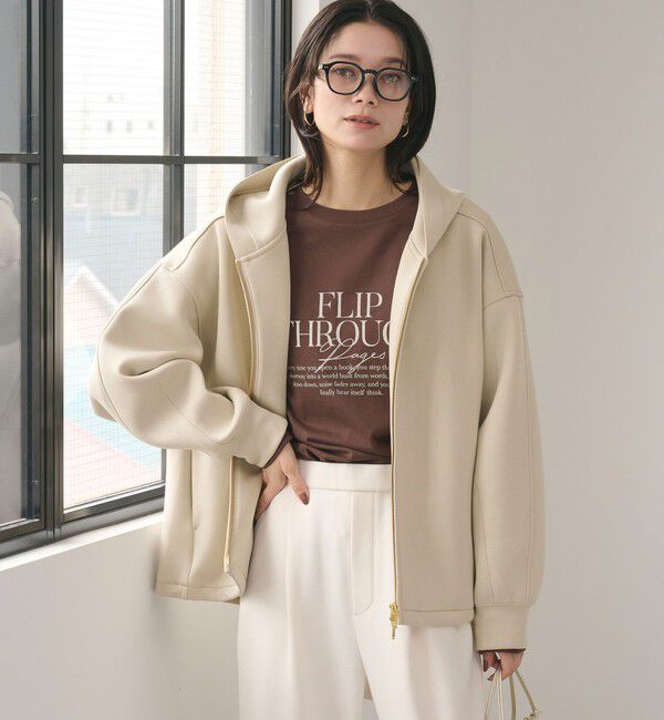 ダンボール ジップ フーディ（UNITED ARROWS green label relaxing