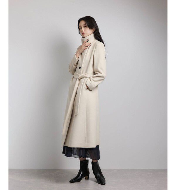 プレミアムカシミヤ ロングコート【逸品・マルチWAY】【25AW】（ROPE