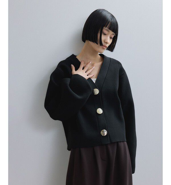 WEB限定】・【サステナブル】セレクトネックウェーブボタン