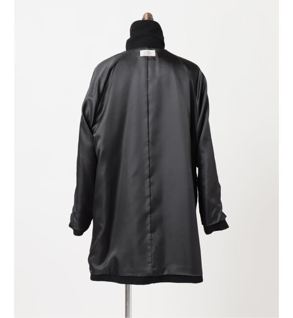 WEB限定追加2》尾州ウールモッサWブレストハーフコート（JOURNAL