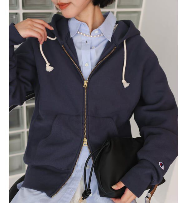 追加》Champion/チャンピオン SLOBE別注 ダブルジップパーカー（SLOBE