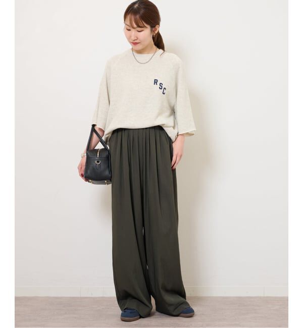 イージーギャザーワイドパンツ（JOURNAL STANDARD relume）｜ルミネの