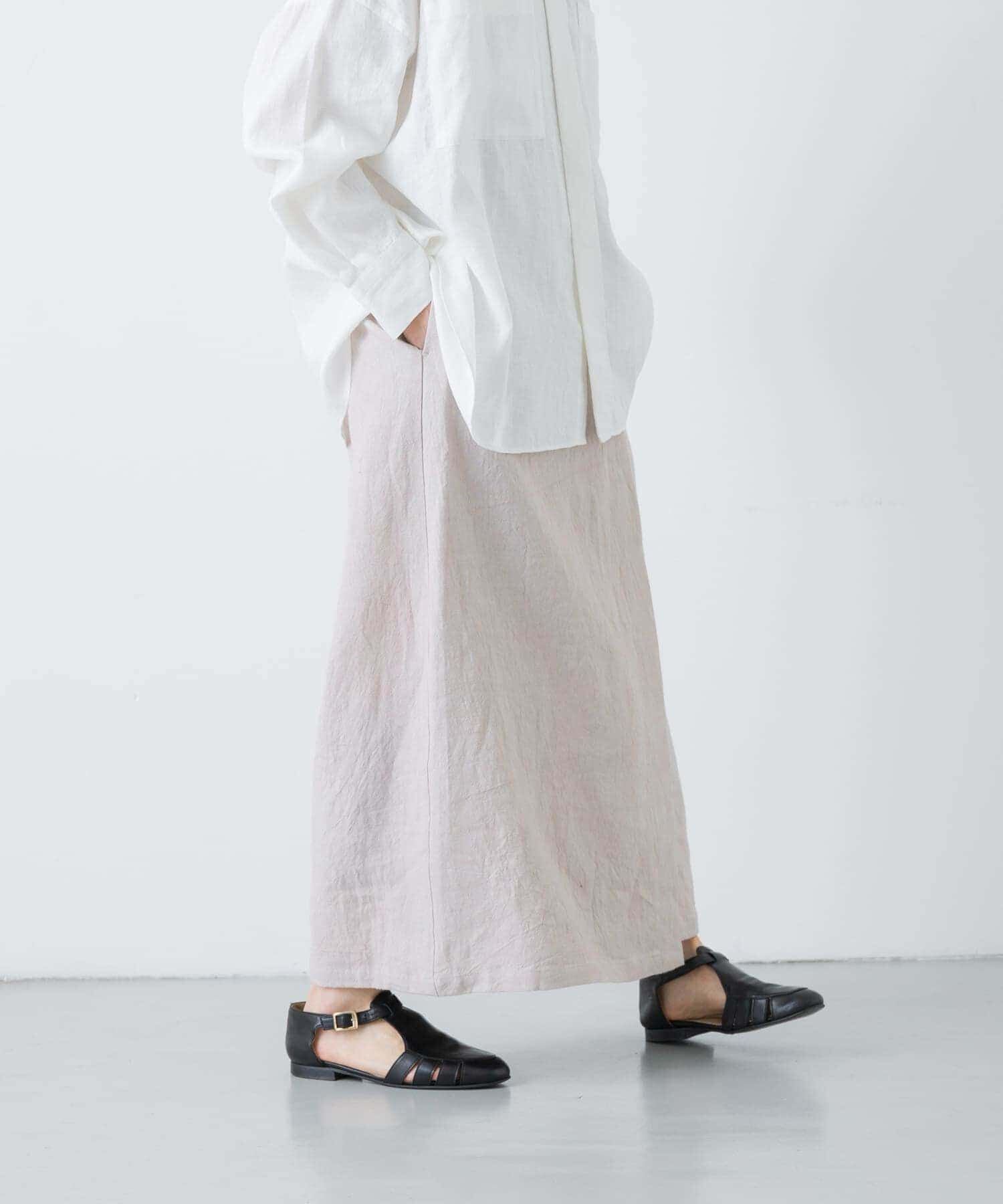 リネンラミーラップスカート（かぐれ）｜ルミネのファッション通販