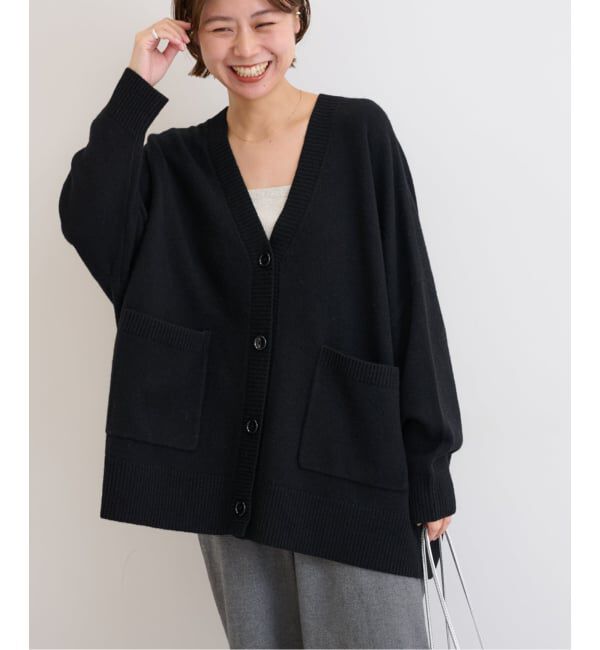 あんぱん　　ラムウールビッグカーディガン WEB限定追加 / 新色》ラムウールビッグカーディガン（JOURNAL STANDARD