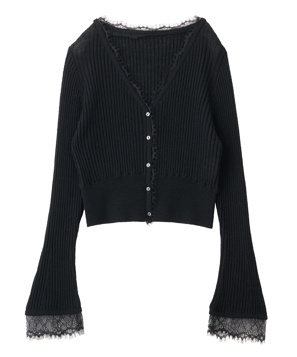 【新品未使用】ココディール シアーリブレースカーディガン シアーリブレースカーディガン（COCO DEAL）｜ルミネのファッション