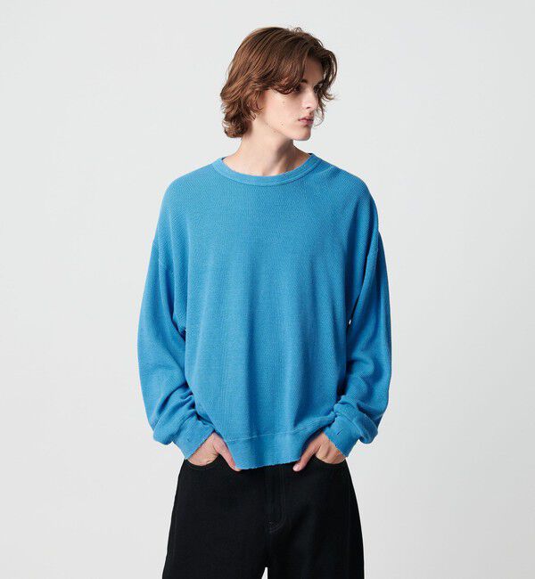 サーマル ディストレスト クルーネック（MONKEY TIME）｜ルミネの