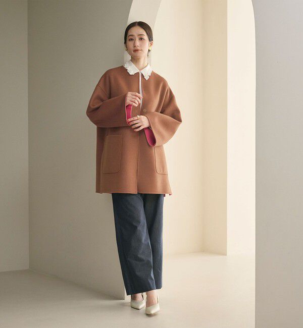 23AW バイカラー リバー ミドルコート バイカラー リバー ミドルコート（UNITED ARROWS）｜ルミネの