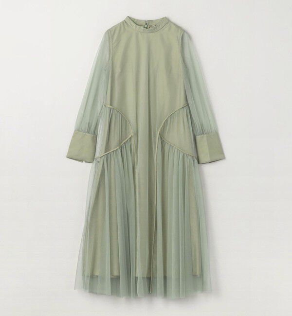 新品未使用タグ付　ANDRESD チュール パイピング ワンピース ANDRESD＞チュール パイピング ワンピース＜ Select by EMMEL REFINES