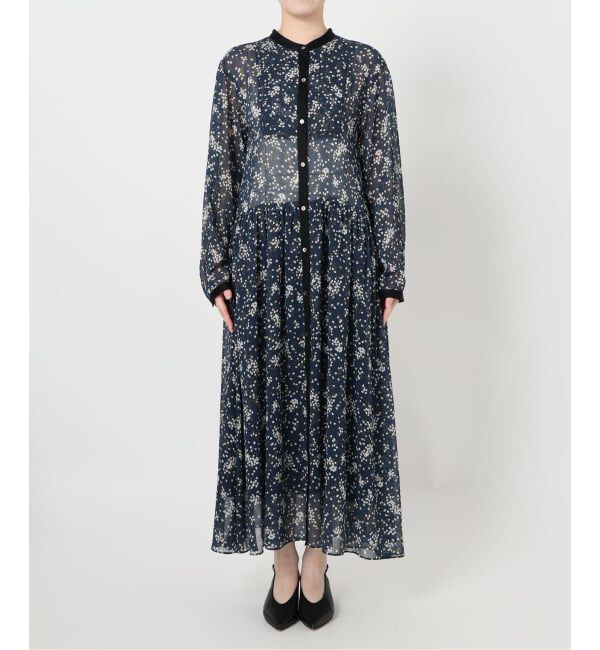 Bicolor Flower ワンピース（SLOBE IENA）｜ルミネのファッション通販