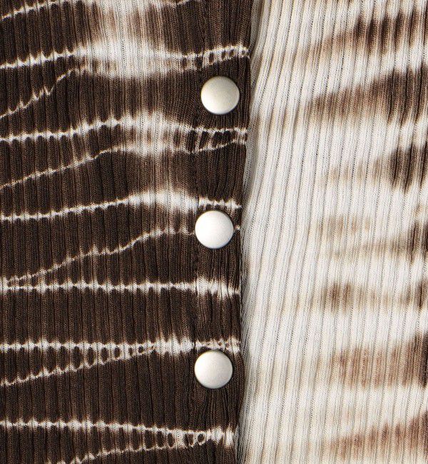 タイダイコットン ショートカーディガン（BACCA）｜ルミネの