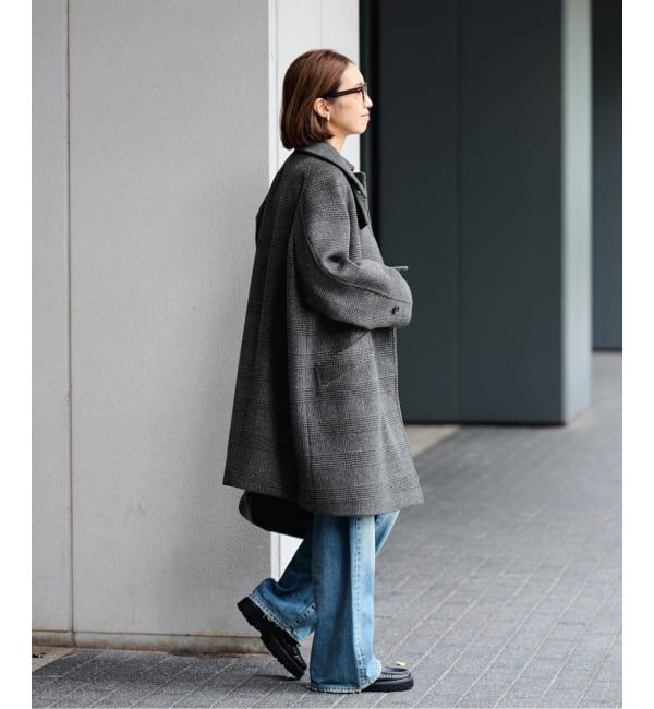≪WEB先行 / 追加≫ラムウールMIXシャルムバルカラーコート（FRAMeWORK
