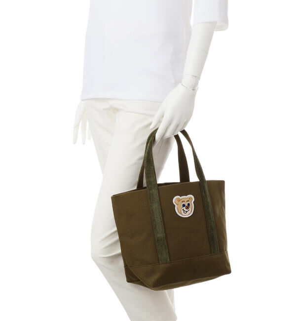 オールドテディ ワッペントートバッグ L/OTE-163164（LOVERARY BY