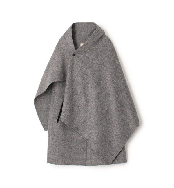 ライトダブルフェイスシャギー ストール付きジレ（DES PRES）｜ルミネ