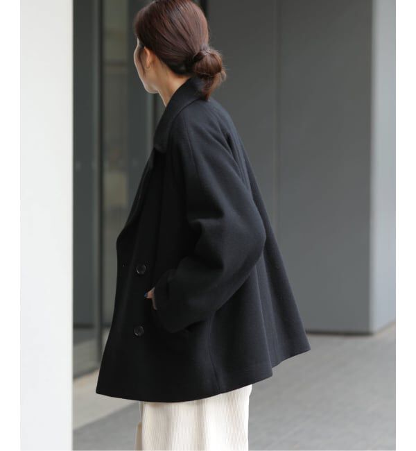 WEB限定》［25AW新作］尾州ウールショートPコート（JOURNAL STANDARD