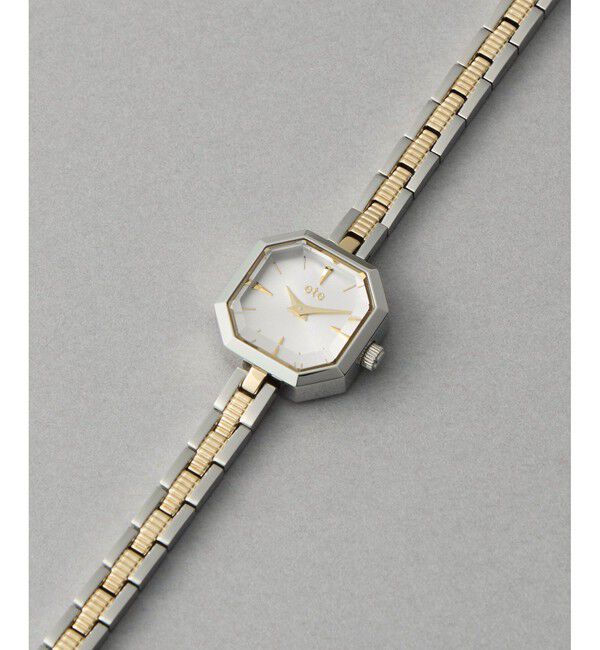 ete オクタゴンフェイスウォッチ イエローゴールドコーティング 腕時計 オクタゴンフェイス ウォッチ（ete）｜ルミネのファッション通販