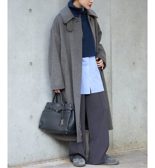 追加2》スーパー140ビーバーステンカラーコート（JOURNAL STANDARD