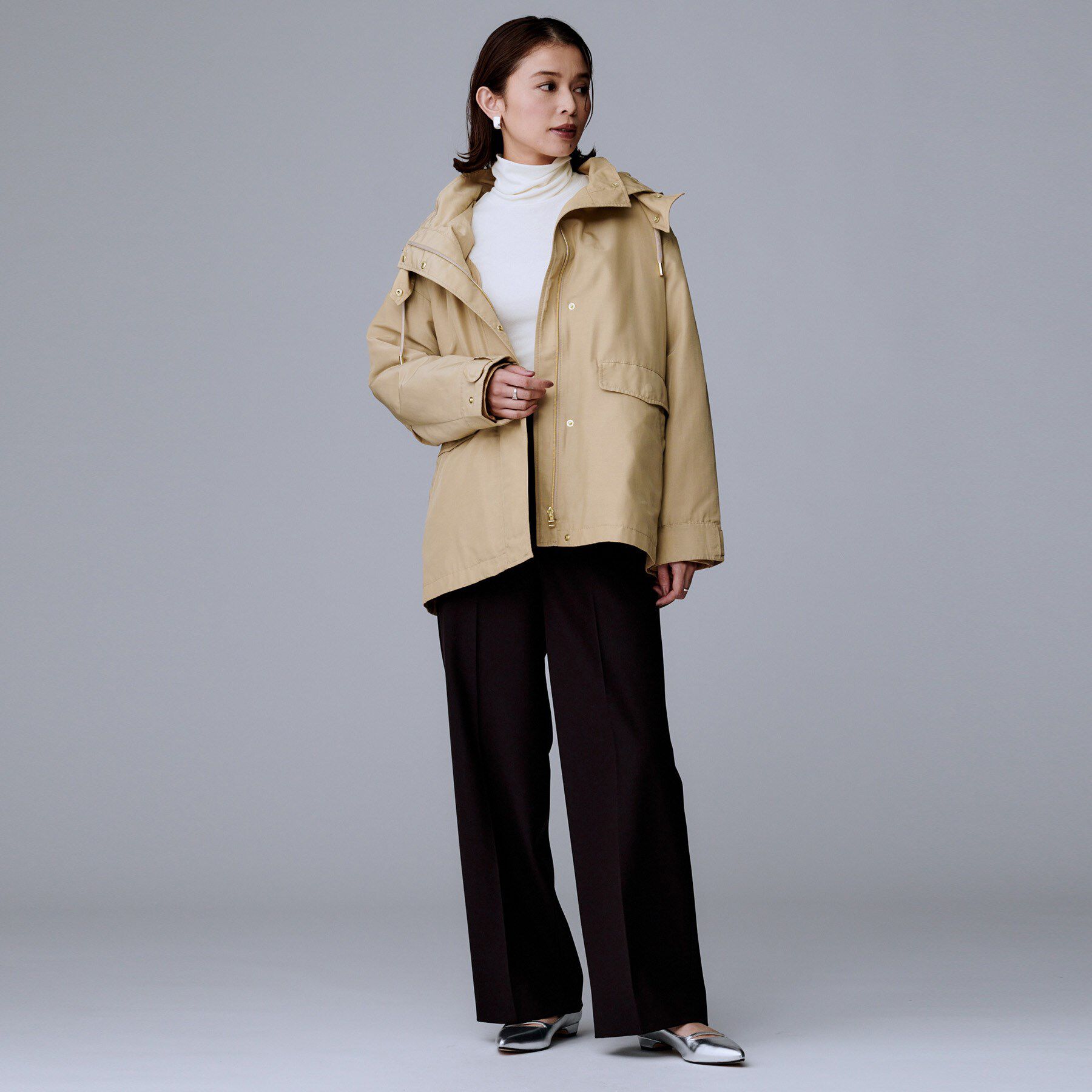 キルトライナー付／アウトドア】3WAYマウンテンパーカー（UNTITLED