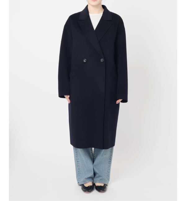 24年モデル　フレームワーク　SUPER160’sダブルブレストコート　36 24年モデル フレームワーク SUPER160'sダブルブレストコート 36 - メルカリ