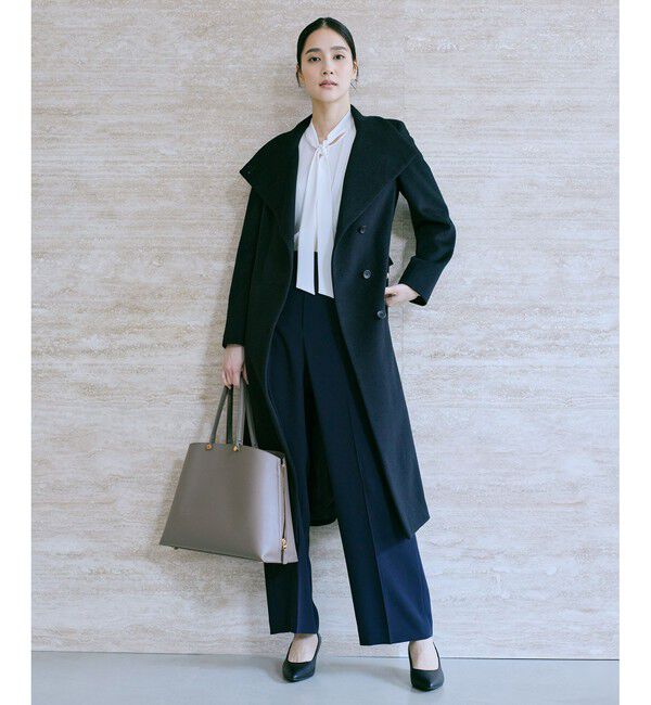 プレミアムカシミヤ ロングコート【逸品・マルチWAY】【25AW】（ROPE