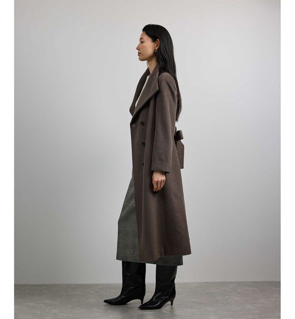 プレミアムカシミヤ ロングコート【逸品・マルチWAY】【25AW】（ROPE