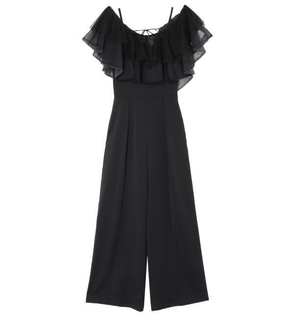 LADYチュールカラーベアパンツドレス（LAGUNAMOON）｜ルミネの