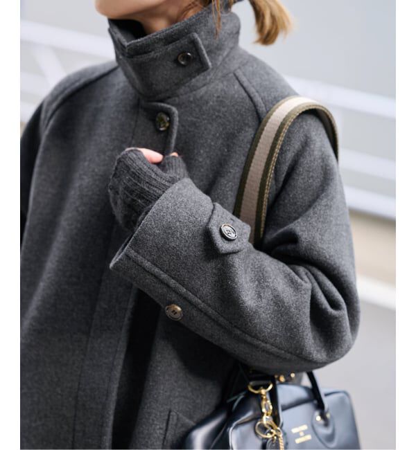 ≪追加≫ラムウールMIXシャルムバルカラーコート 2（FRAMeWORK