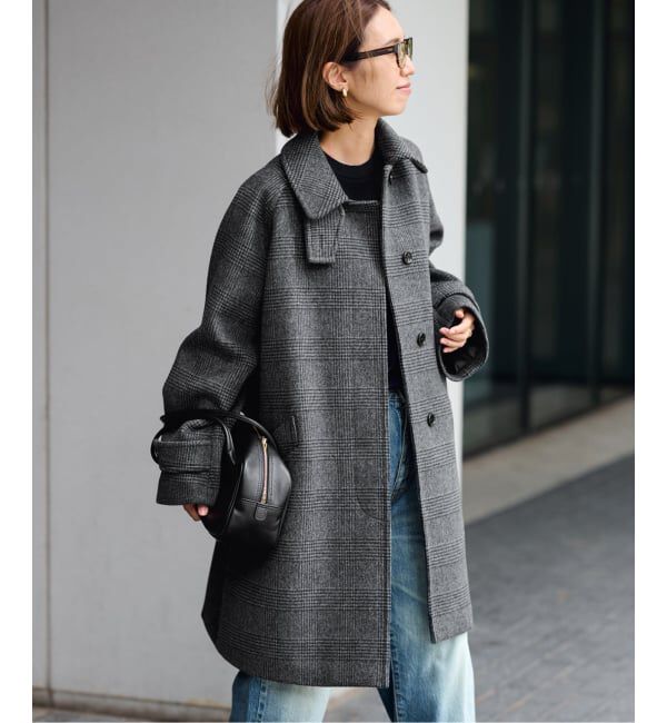 FRAMeWORK ラムウールMIXシャルムバルカラーコート　グレー　新品未使用 ≪追加≫ラムウールMIXシャルムバルカラーコート 2（FRAMeWORK