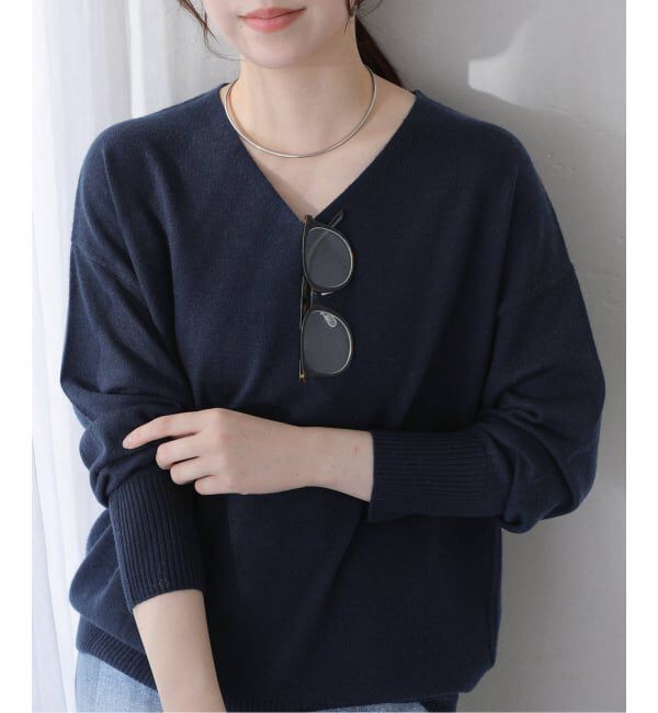 ウールカシミヤVネックプルオーバー｜ルミネのファッション通販