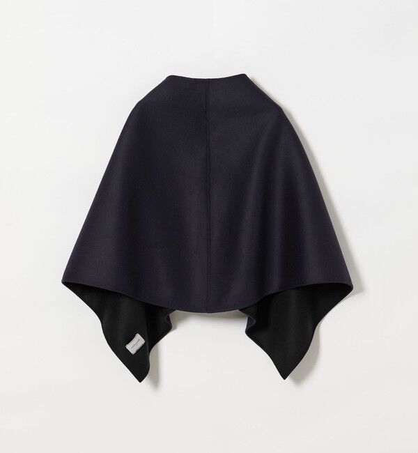 UNITED ARROWS バイカラーリバーケープ/ネイビー&ブラック バイカラー リバー ストール（UNITED ARROWS）｜ルミネのファッション