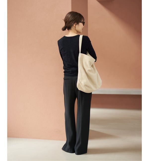 追加》washable straight パンツ 5（Plage）｜ルミネのファッション