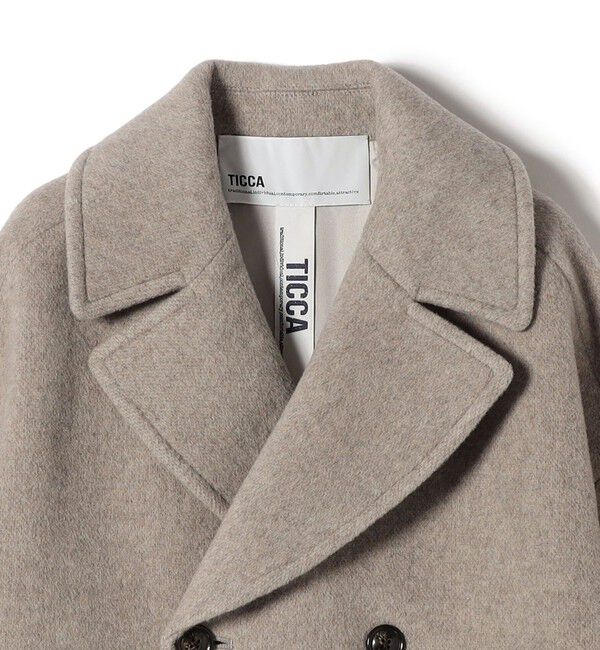 TICCA ティッカ　Pコート　トープ TICCA ティッカ Pコート トープ TICCA(ティッカ)のピーコート通販