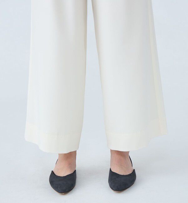 2-wayストレッチ イージーセミワイドパンツ（Ballsey）｜ルミネの