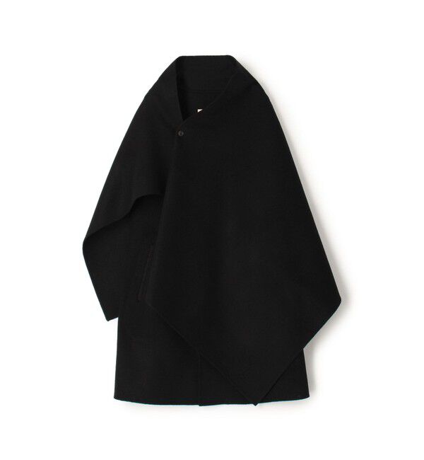 ライトダブルフェイスシャギー ストール付きジレ（DES PRES）｜ルミネ