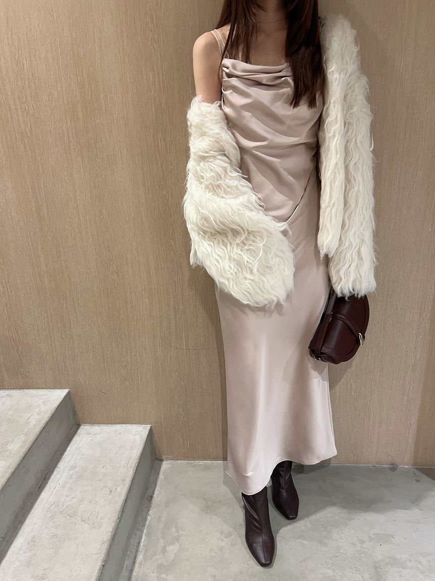 ドレープナローキャミワンピース（SNIDEL）｜ルミネのファッション通販