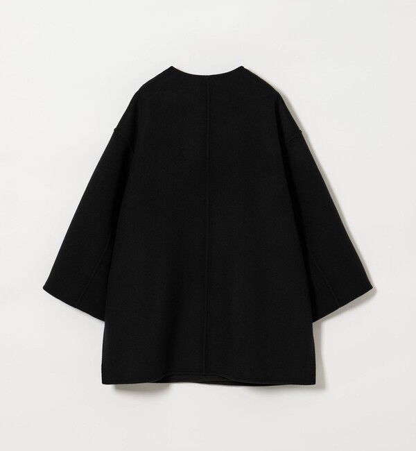 バイカラー リバー ミドルコート　ネイビー　ブラック UNITED ARROWS（ユナイテッドアローズ）の「バイカラー リバー ミドル