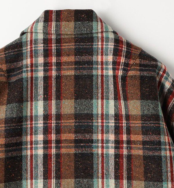 ネップウール チェックCPOブルゾン（CABaN）｜ルミネのファッション