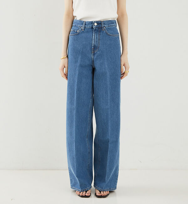TOTEME】Wide Leg Denim／ワイドレッグデニム（The Store by C