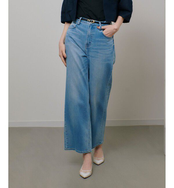 ヘビーリネンミドルクルーネックジレ（allureville）｜ルミネの